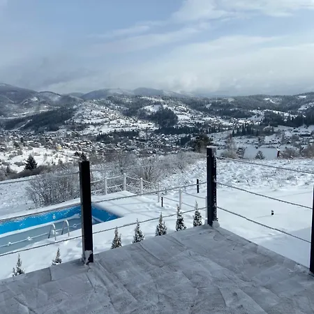 בית נופש Under Sky - з теплим басейном ,чаном-джакузі, панорамною ванною та Playstation 5 *